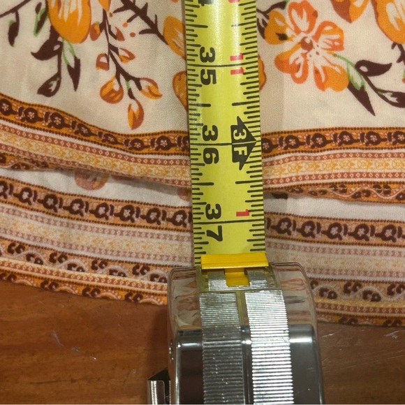 Umgee Women’s Yellow Floral Dress. Size 2XL. Pockets Hi-lo Summer Casual Beachy - Picture 12 of 12